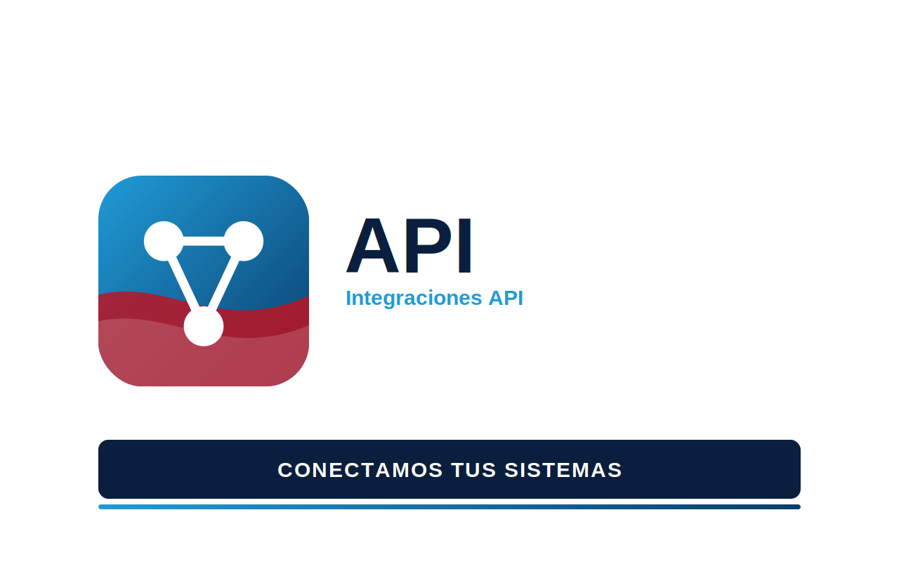 Pantalla de Integraciones API